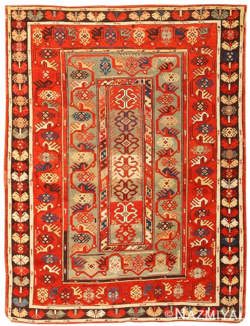 Antique Milas Turkish Rug 8297 | Nazmiyal Collection